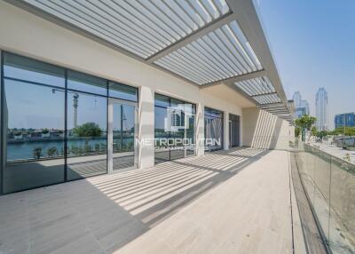 Spacious  Canal Facing  Private Terrace