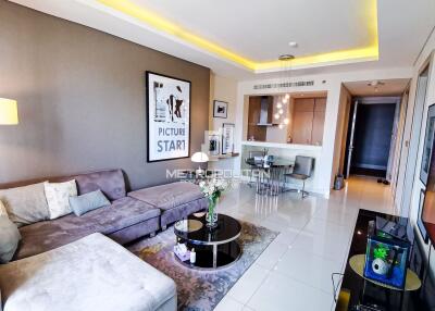 Ready To Move  Fully furnished Burj Khalifa View