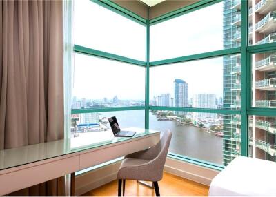 For Rent, 2Bed,170sqm beside the Chao Phraya River