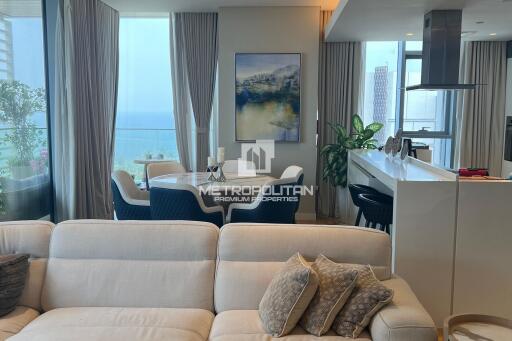 Sea View  Fully Furnished  3 BR Plus Maids