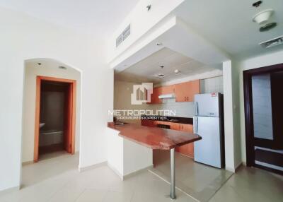 Near Metro Station  Large Balcony Fitted Kitchen