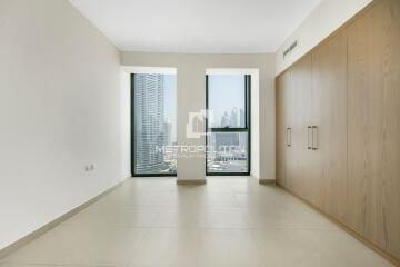 Burj Khalifa View  Unfurnished  Maids Room