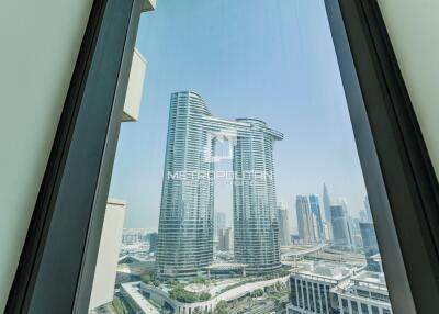 Burj Khalifa View  Unfurnished  Maids Room