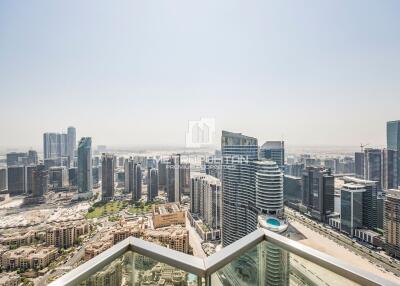 Full Fountain and Burj Khalifa View  High Floor