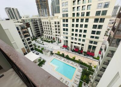 Fully Furnished 1bdr  High Floor  Pool View