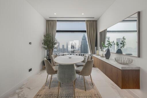 Full Burj Khalifa View I Rare corner unit I Vacant