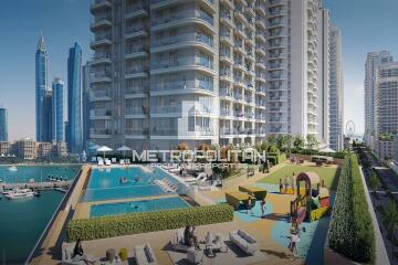 Luxurious 3 BR Sea, Marina & Dubai Eye views  High Floor