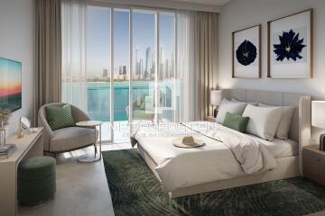 Luxurious 3 BR Sea, Marina & Dubai Eye views  High Floor