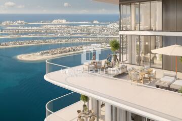 Luxurious 3 BR Sea, Marina & Dubai Eye views  High Floor