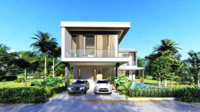 New luxury single house in South Pattaya