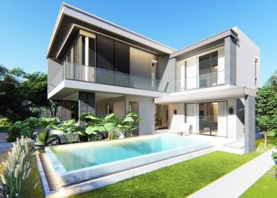 New luxury single house in South Pattaya