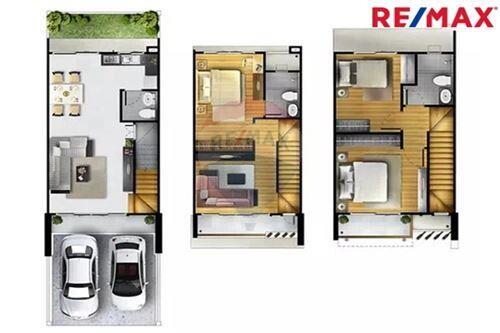 170 Sqm., 3 Beds Townhouse listed for ฿ 4,200,000.