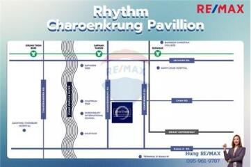 New! 2024 Condo Rhythm Charoenkrung Pavillion