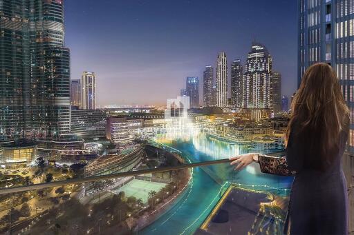 Burj Khalifa View  Biggest Layout   High Floor