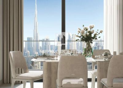 Burj Khalifa View  Luxurious 2 BR  Brand New