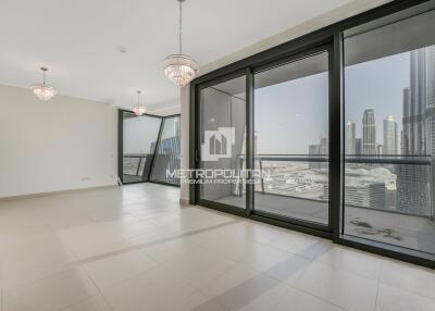 Burj Khalifa View  Unfurnished  Maids Room