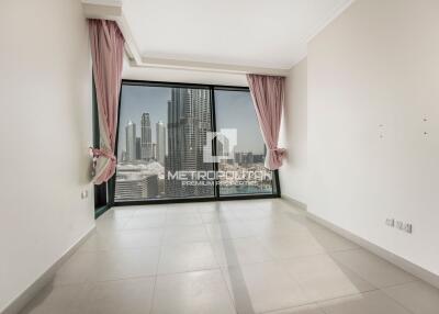 Burj Khalifa View  Unfurnished  Maids Room