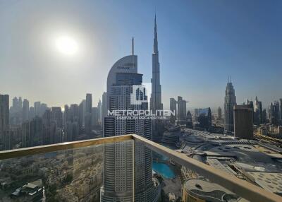 Burj Khalifa and Fountain Views  High Floor