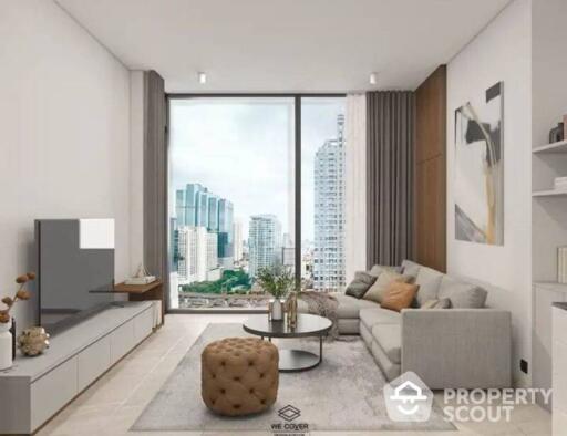 1-BR Condo at Tait Sathorn 12 near BTS Saint Louis