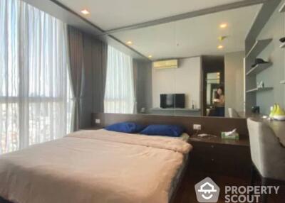 2-BR Condo at A Space Asoke-Ratchada near MRT Phra Ram 9