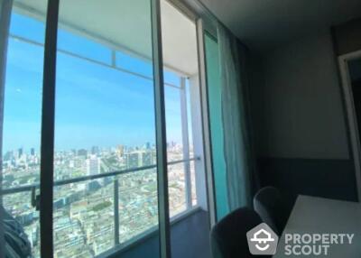 2-BR Condo at A Space Asoke-Ratchada near MRT Phra Ram 9