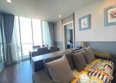 2-BR Condo at A Space Asoke-Ratchada near MRT Phra Ram 9