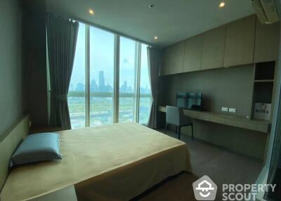 2-BR Condo at A Space Asoke-Ratchada near MRT Phra Ram 9