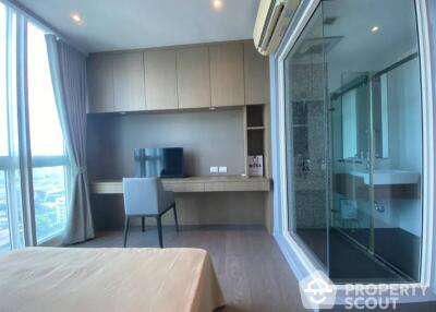 2-BR Condo at A Space Asoke-Ratchada near MRT Phra Ram 9