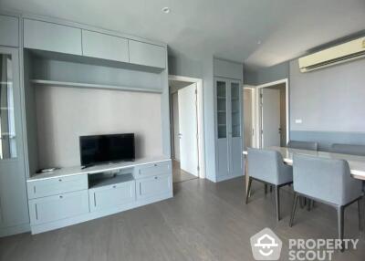 2-BR Condo at A Space Asoke-Ratchada near MRT Phra Ram 9