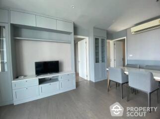 2-BR Condo at A Space Asoke-Ratchada near MRT Phra Ram 9