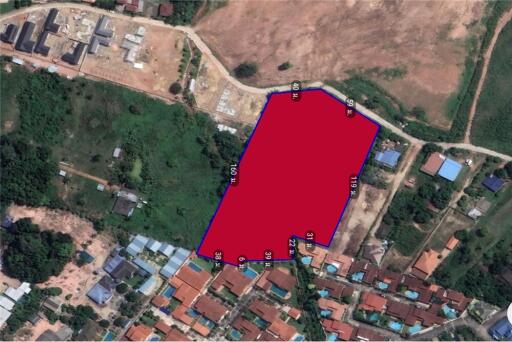 14,464 Sqm. Land listed for ฿ 45,200,000.