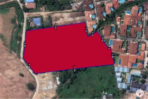 14,464 Sqm. Land listed for ฿ 45,200,000.