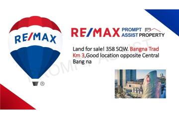 Land for sale Near Central Bang Na 358 SQM