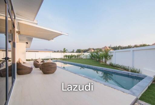 MODA TEMPO :  Nice design 3 bed pool villa