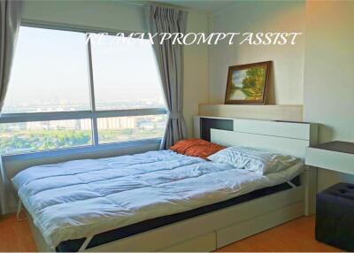 For Rent ：LumpiniPlaceSrinakarin-Hua Mak Station Condo Ready to move in Near Airport Link Hua Mak 250 m  27 sqm, /22th floor