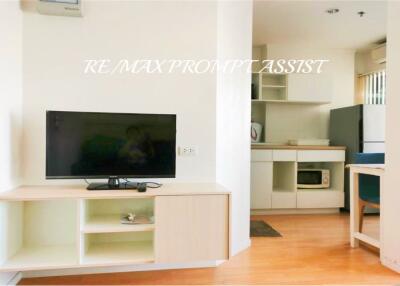 For Rent ：LumpiniPlaceSrinakarin-Hua Mak Station Condo Ready to move in Near Airport Link Hua Mak 250 m  27 sqm, /22th floor