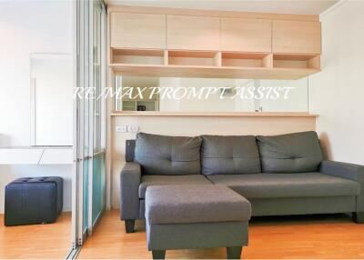 For Rent ：LumpiniPlaceSrinakarin-Hua Mak Station Condo Ready to move in Near Airport Link Hua Mak 250 m  27 sqm, /22th floor