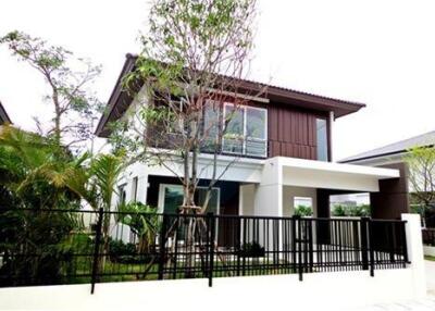 for sale, Chaiyapruek Village, Pinklao Line 5 (Land and House), 3 bedrooms