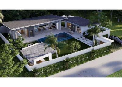 Stunning Bali-Style Pool Villas in Mae Nam, Koh Samui (Plots 3 & 5)