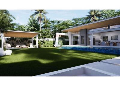 Stunning Bali-Style Pool Villas in Mae Nam, Koh Samui (Plots 3 & 5)