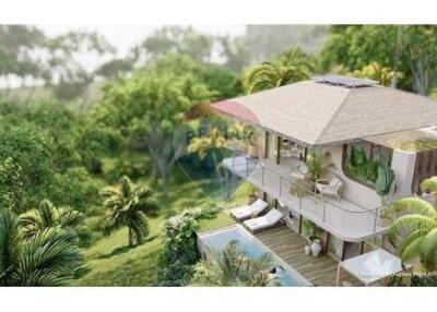 Seaview 2-Bedroom Duplex Pool Villa in Koh Phangan in Wellness Project