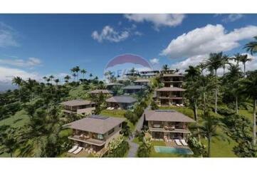 Seaview 1-BR Private Villa in Koh Phangan in Wellness Project