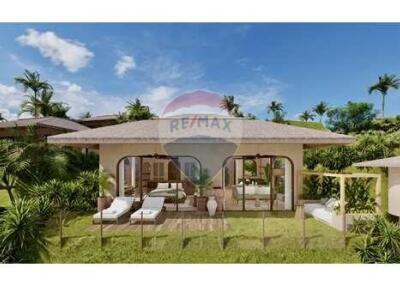 Seaview 1-BR Private Villa in Koh Phangan in Wellness Project