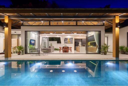 Seaview 4-Bedroom Pool Villa for Rent in Chaweng Noi, Koh Samui