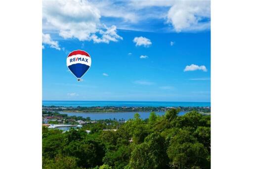 Sea View Land for Sale in Prime Bophut, Koh Samui.