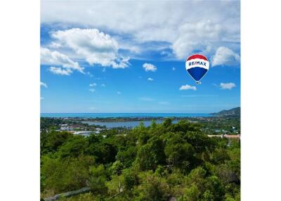 Sea View Land for Sale in Prime Bophut, Koh Samui.