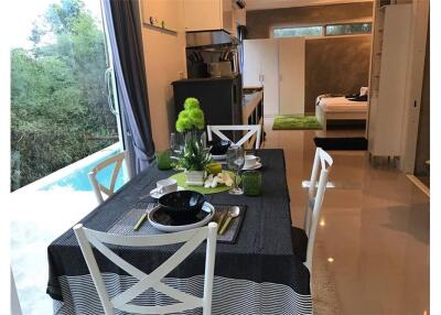 One bedroom pool modern villa in Chaweng Noi