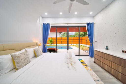 3-Bedroom Pool Villa Close to International Schools in Lamai, Samui