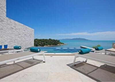 4 BDR Oceanfront Villa  in Bayside,Plai Laem,Koh Samui