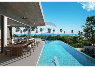 SINGLE-STOREY LUXURY BEACHFRONT POOL VILLA